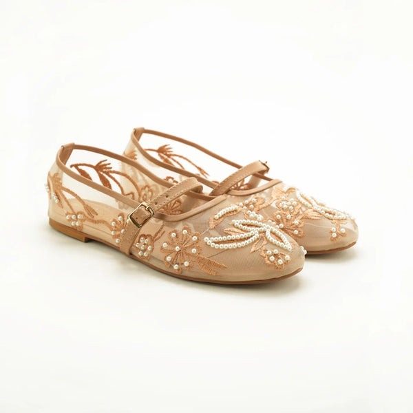 Embroidery Pumps