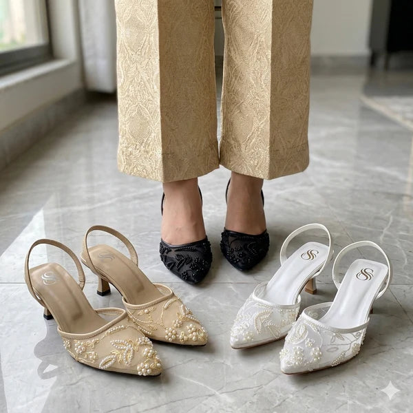 Eterna Bloom Heels